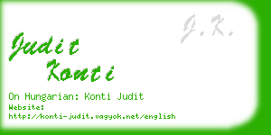 judit konti business card